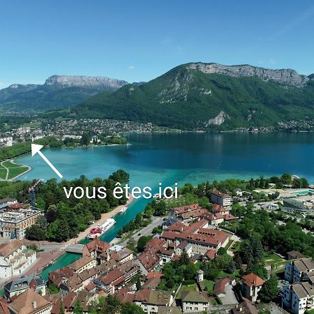 Studio Moderne, Place Parking Prive, Emplacement Ideal A 100 M Du Lac. 안시 외부 사진
